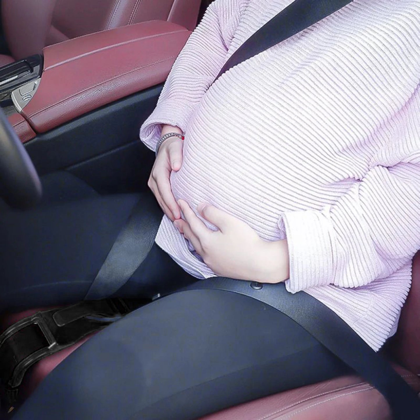 Comfortable And Safe Car Seat Belts For The Pregnant